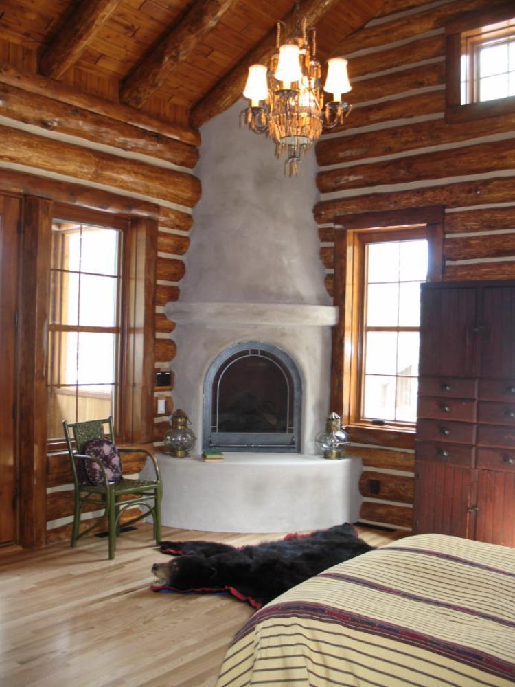 Custom Northwoods Fireplace
